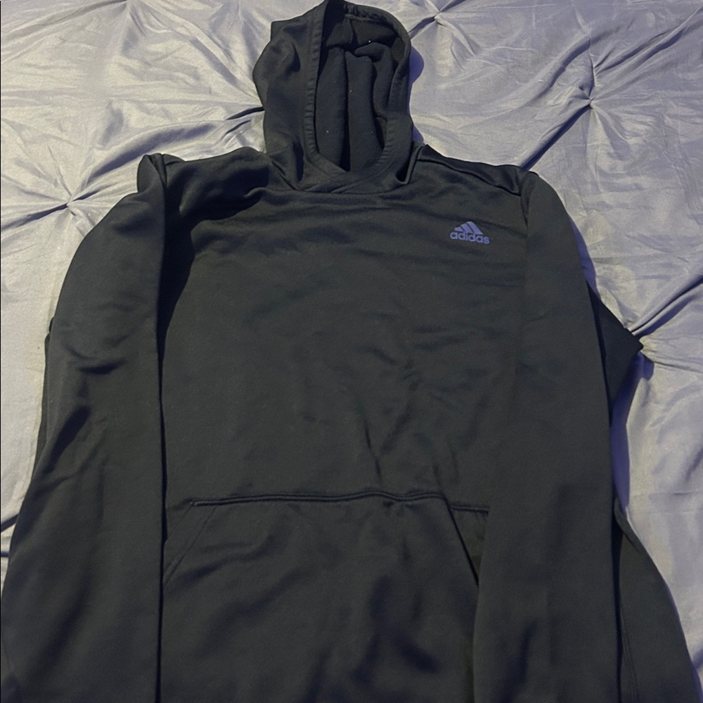 Adidas Black Pullover Hoodie